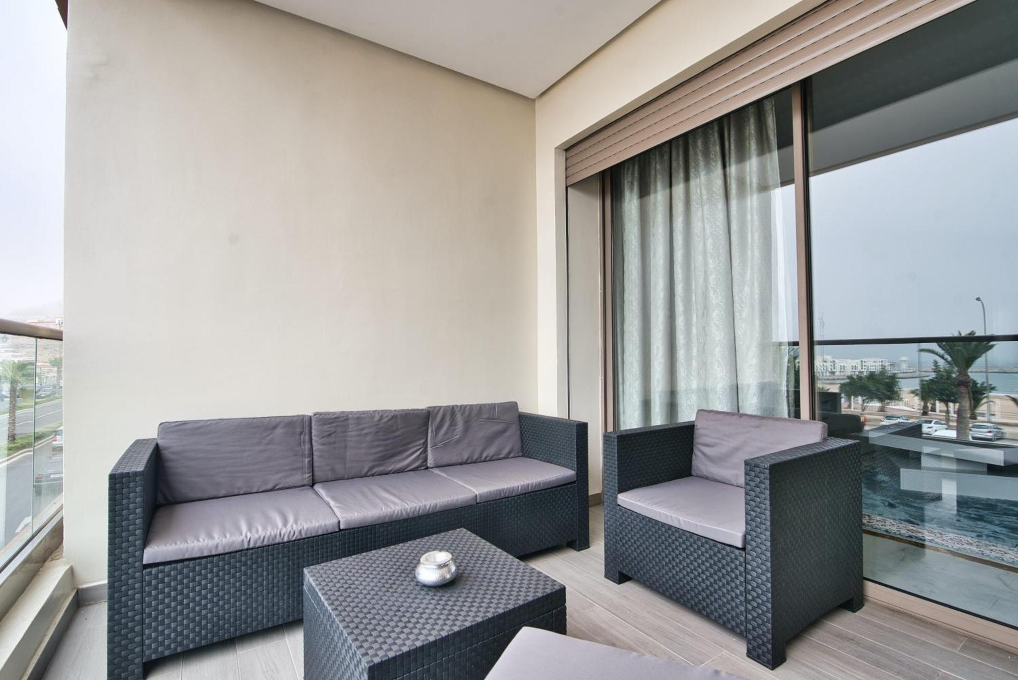 New Sea Front Apartment 135Mq With Unlimited Wi-Fi Agadir Extérieur photo