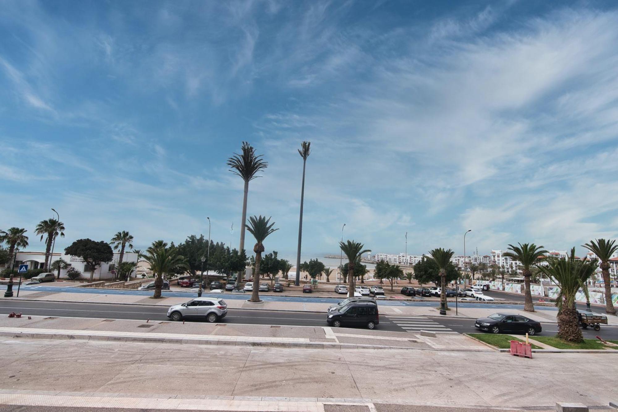New Sea Front Apartment 135Mq With Unlimited Wi-Fi Agadir Extérieur photo