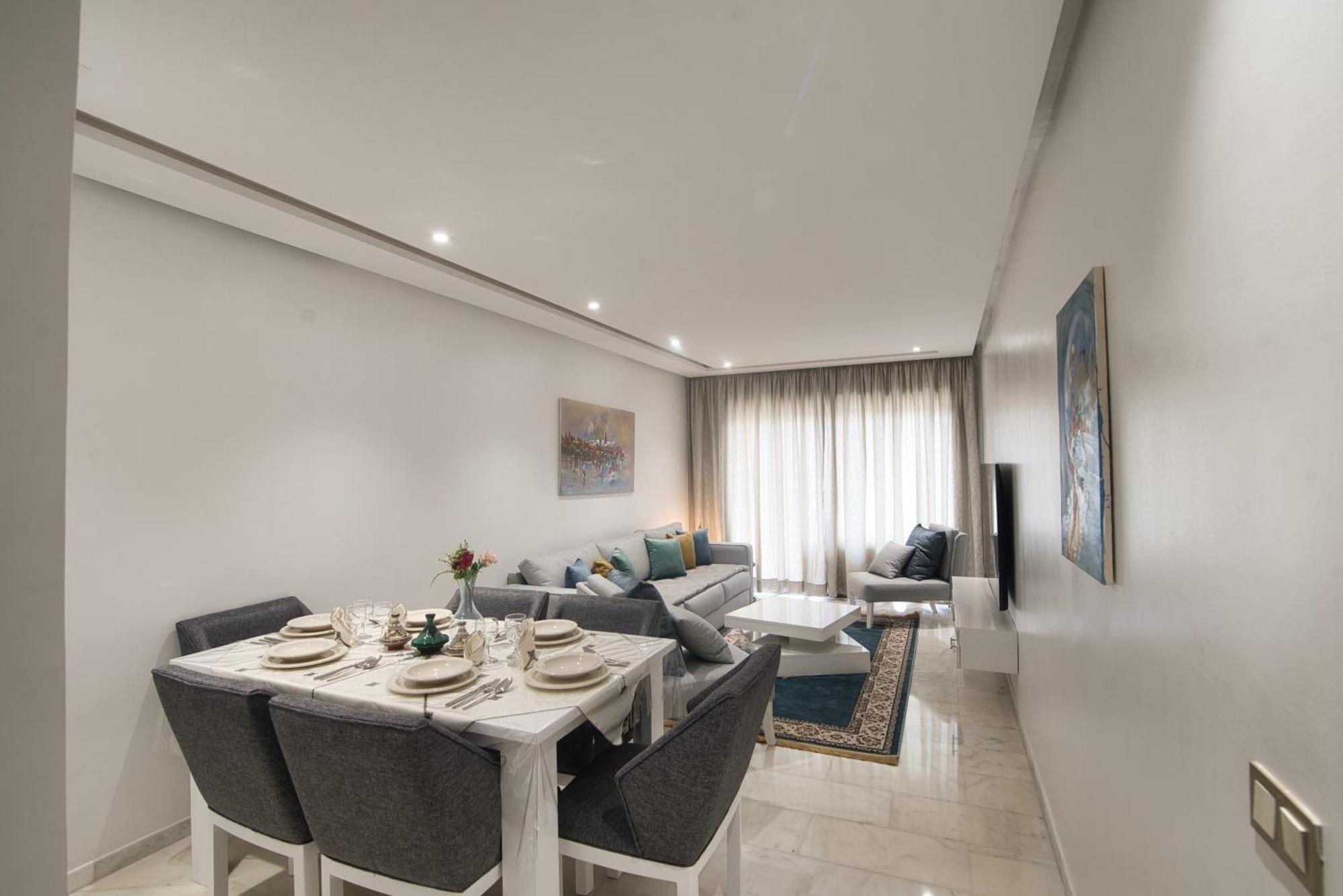 New Sea Front Apartment 135Mq With Unlimited Wi-Fi Agadir Extérieur photo